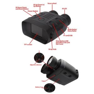 42MP Digital Infrared Night Vision Binoculars For Hunting Travel Surveillance