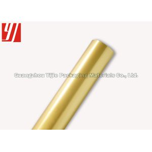 China Scratch Resistance 240m Gold Hot Stamping Foil For PVC Labels on sale