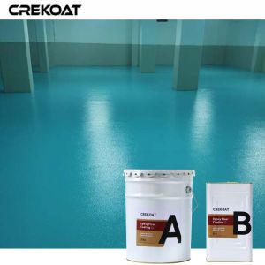 Quick-Dry Water-Based Epoxy Floor Coating with 5:1 Mix Ratio and 12 Months Shelf