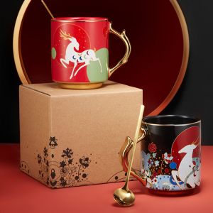 Ready To Ship In Stock Microwave Safe Heat Resistant Round Magic Mug Customised