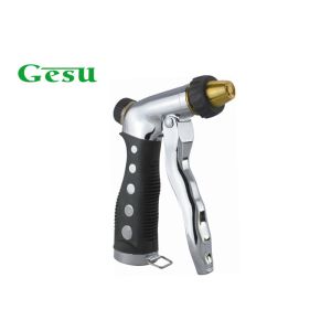 Cheap Heavy Adjustable Spray Nozzle / Commercial Grade Water Nozzle With Brass Head for sale