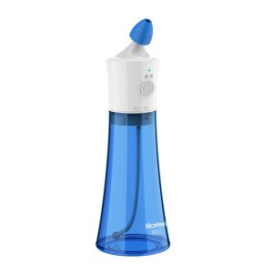 300ml Water Tank 2pcs Nozzles Portable Nasal Irrigator For Travel