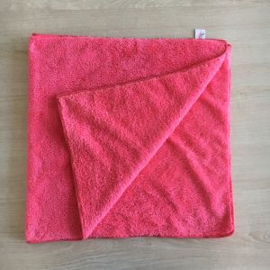 high weight coral fleece two sides brushed absorbing square towels