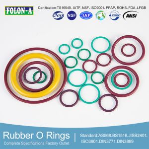 China O-Rings Seals - Chemical Resistance Excellent Temperature -20 to +180°C High Elongation on sale