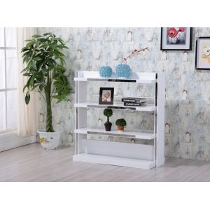 European Style 4 Tier Wooden Shelf / MDF 4 Shelf Storage Unit 1200mm Length