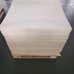 Custom White PMMA Bathroom Sanitary Acrylic Sheet Anti Scratch 2.8mm