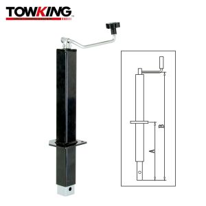 Cheap Square Tube A Frame Trailer Jack Stand With 5000lbs Capacity 15&quot; 13-1/2'' Lift for sale