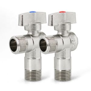 2 Way Angle Valve UK Type 90 Degree Brass Ball Valve