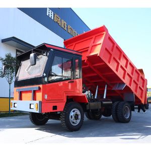 Powerful Performance 4x2 Dump Truck Side Driving 12 Tonne Tipper Truck