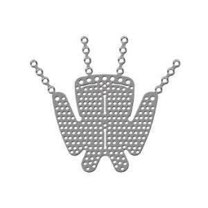 Silver Medical Maxillofacial Implants Surgical Titanium Mesh Craniofacial Mini