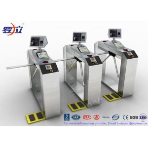 China Access Control Tripod Turnstile Security Systems Gate Electronic With ESD System on sale