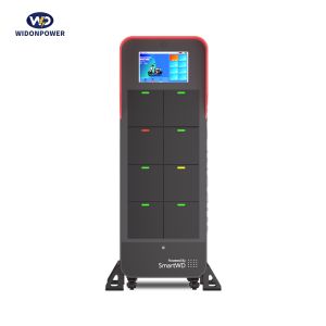 Smart EV Battery Swap Cabinet All-in-One Solution, 8/12 Slots for E-Motorcycle