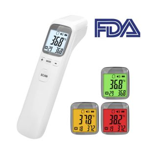 Non Contact LCD Digital Forehead Infrared Thermometer With Backlight