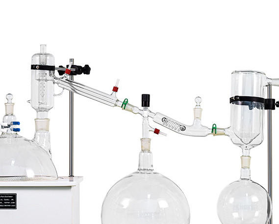 Quality High Borosilicate Glass Short Path Distiller Vacuum Distillation Equipment For Extraction wholesale