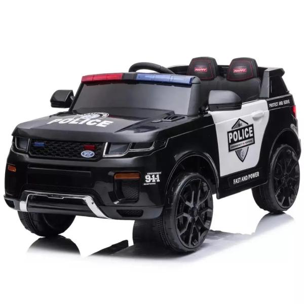 Quality Ride On Toy 2024 Model Police Style Electric Car With Remote Control G.W/N.W 16.5/13kgs wholesale