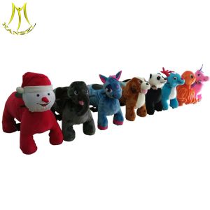Hansel amusement ride plush toy ride on bull toys amusement ride for sale