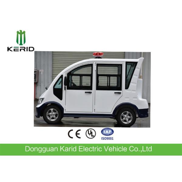 Quality R12 Vacuum Tire Light Weight Electric Patrol Car With Rear LED Screen wholesale