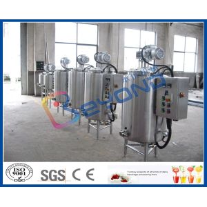 Stainless Steel Chocolate Melting Equipment / Electric Heater Tank 100L - 2000L