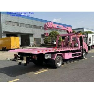 New 12t Left-Hand Drive Boom Truck Crane with 360° Rotation and 7-9 Meters