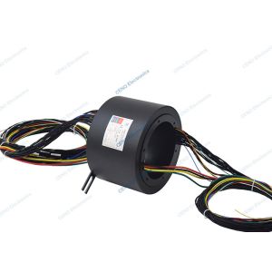 Heavy Equipment Low Temperature Slip Ring with Through Hole and Aluminum Alloy