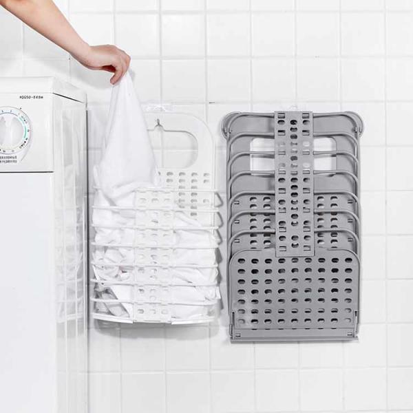 Washable Practical Wall Mounted Hamper , Sonsill Portable Hanging Laundry