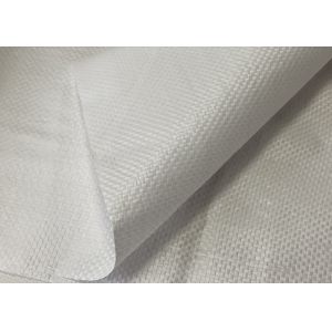 Breathable Recycled Ocean Plastic Fabric , Plain Laminated Polypropylene Fabric