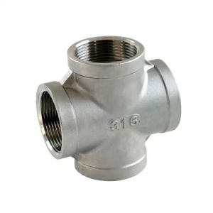 Carton Box Package Female End Connection Cross-connection Pipe Fitting for Easy