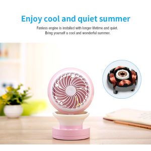 Mulit-function Extremely Mini Cool Fan Strong Wind Spray Mist Dual Speed Night