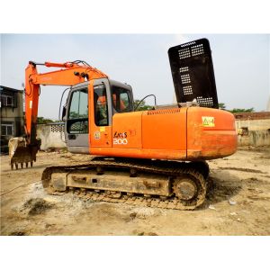 Original Color Used Hitachi ZX200-3G Crawler Excavator In Good Condition