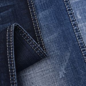 Shrink-resisitant COTTON POLYESTER SPANDEX DENIM FABRIC JZT556 10.9oz
