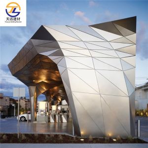 Interior Decor Fireproof Aluminum Screen Panels Customized Alum Strip Ceiling