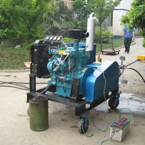 China Ship Pipelines Hydraulic Pressure Hydro Test Pump 400bar Diesel Engine on sale