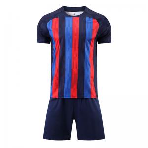 China Breathable Youth Soccer Team Jerseys Odorless Anti Bacterial on sale