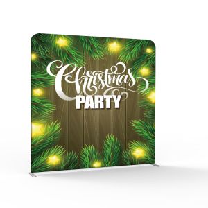 Collapsible 10X10 Trade Show Fabric Backdrop Practical Convenience No Chemical