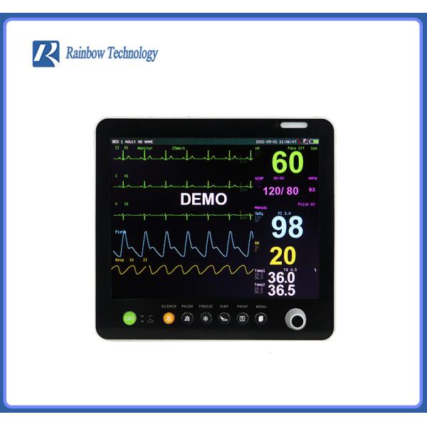 Quality 15 Inch Touch Screen Patient Monitor Anti electroshock Color TFT Display wholesale