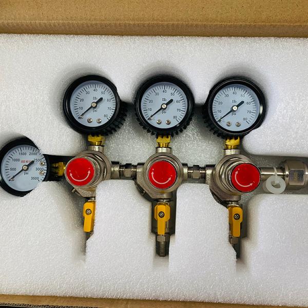 Customized Outlet Nut Screw CO2/Beer Pressure Reducer for Draft Beer Kegs and