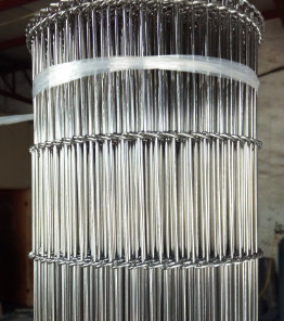 Customized Stainless Steel Flat Flex Belt Wire Mesh Egg Conveyor Belt