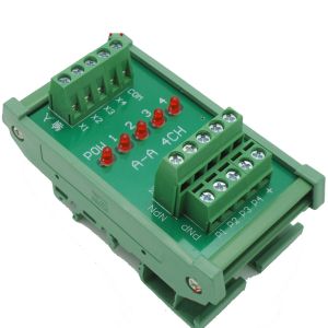 Cheap Logic Level Polarity Interchange Converter of PLC NPN and PNP Sqare Wave Signal 4 Ways for sale