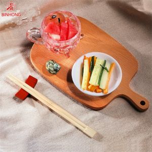 Half Paper Wrapped 21cm Twins Bulk Bamboo Chopsticks