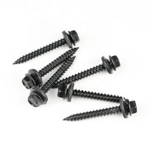 ZINC Finish Flange Hex Head Wood Screw for Wooden Building Materials and