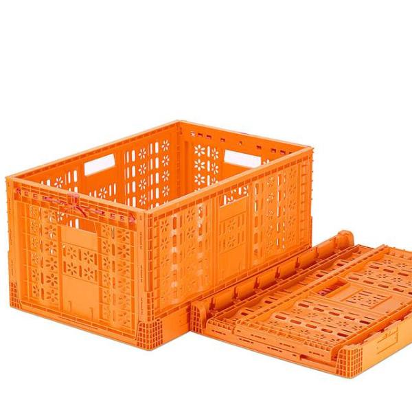 PE/PP Mesh Style 100% HDPE Fruit Box Packaging Plastic Container for Food and