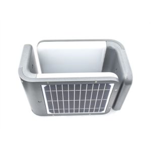 SMD 2835 Solar LED Wall Lamp Microwave Sensorimpact Resistant For Garden