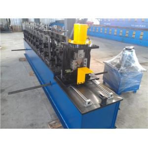 China Galvanized Metal Sheet Wall Angle Channel Making Machine Single Chain Driving System on sale