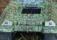 Camouflage Sonar Fish Finder , Brushless motor for bait boat DEVC-308 fishing