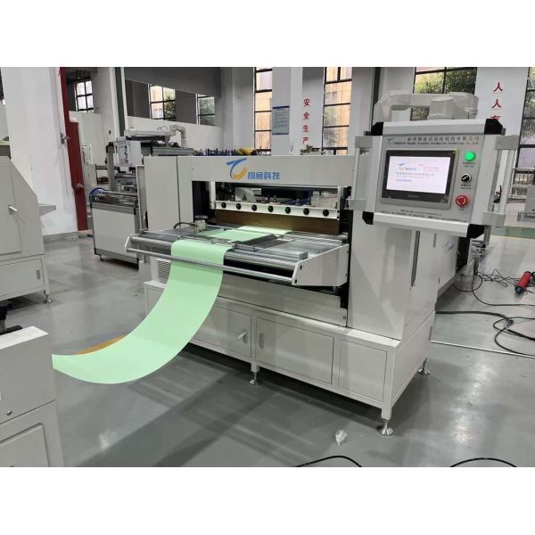 Full-auto Knife Type Filter Element Pleating Machine Specialized for Large-scale Automotive Filter Manufacturing