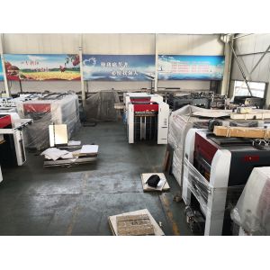 7500s/h Die Cutting Stripping Machine Max. Paper Size 1030*750mm Sheet Thickness