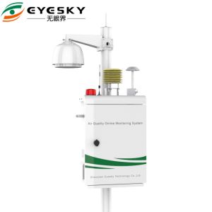 AQMS Environmental Monitoring Systems , Real-Time Data Upload, Solar Energy And