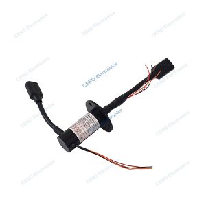 Miniature Capsule Slip Ring With Compact Struction & Three Direction Outlet