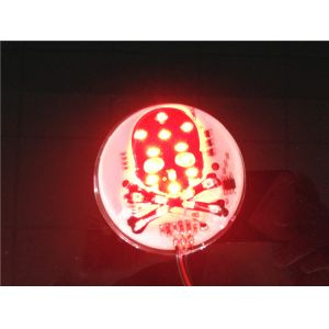 SMD LED Waterproof Human skeleton Strobe Mini Panel Sequential Flash Tail Signal