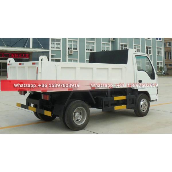 Philippines ISUZU NKR 4KB Small Light Dump Truck 5Tons 130HP Euro 5 Engine For Sales